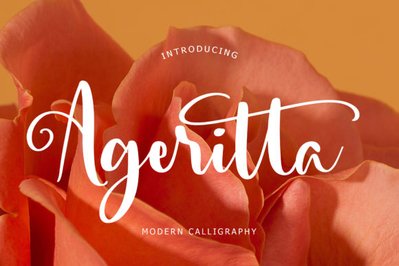 Ageritta: The Handwritten Font for Your Brand