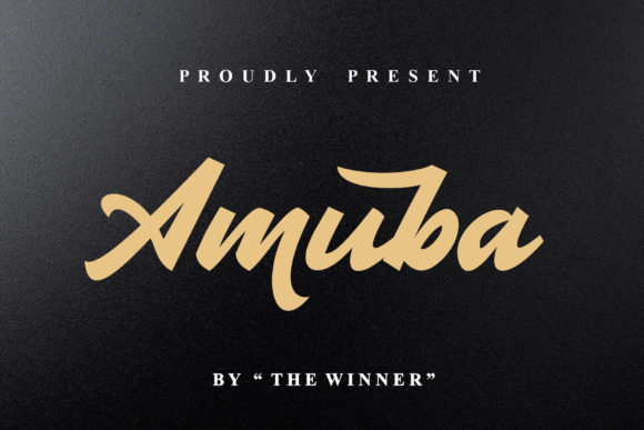 Amuba: The Bold Handwritten Font for Campaigns