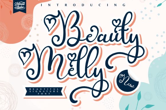 Beauty Melly: A Dreamy Handwritten Font for Makers