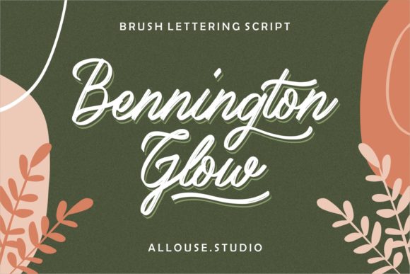 Bennington Glow: A Premium Handwritten Font for Editorial Design