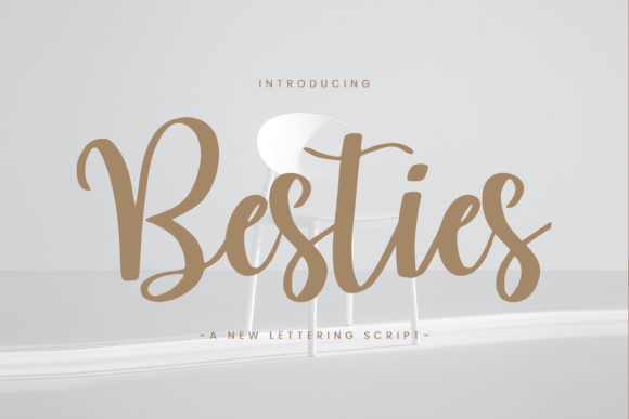 Besties: A Trendy Handwritten Font for Branding