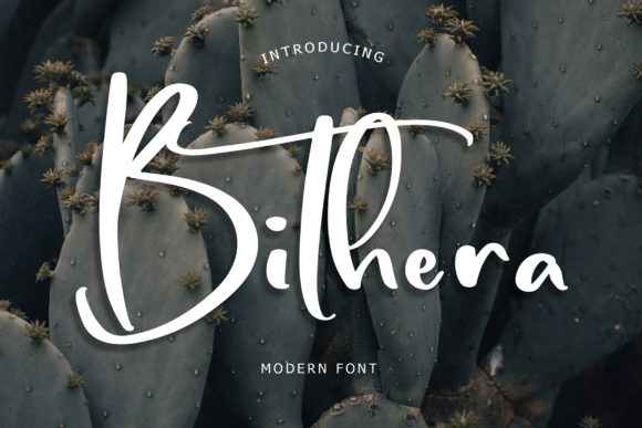 Bithera: The Modern Handwritten Font for Campaigns