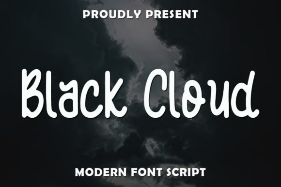 Black Cloud: A Handwritten Font for Bold Marketing