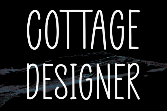 Cottage Designer: A Clean Handwritten Font for Campaigns