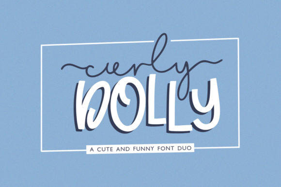 Curly Dolly: A Playful Display Font for Web Design
