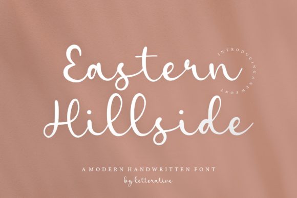 Eastern Hillside: A Sweet Handwritten Font for Brands