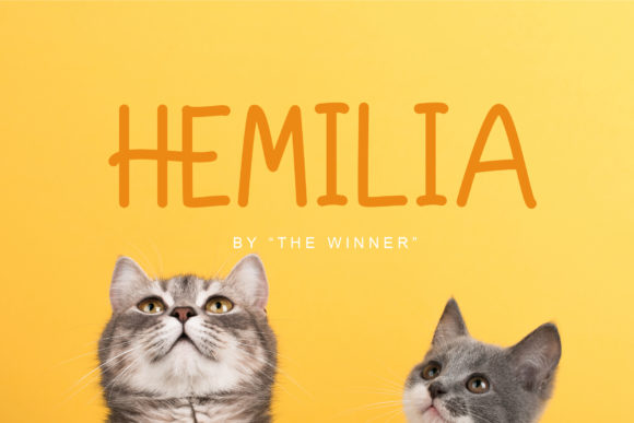 Hemilia: A Handwritten Font for Modern Campaigns