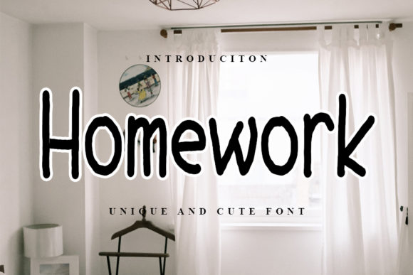 Homework: The Handwritten Font for Clear Campaigns