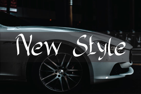 New Style: A Handwritten Font for Campaigns