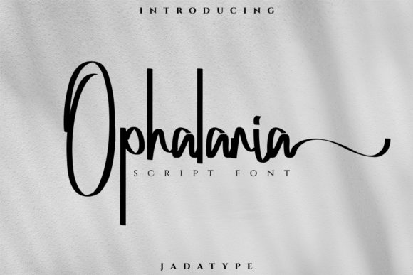Ophalaria: The Modern Script Font for Marketers