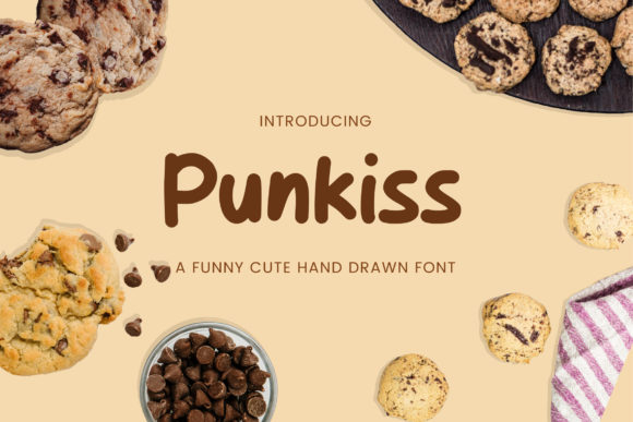 Punkiss: A Cute Handwritten Font for Playful Branding