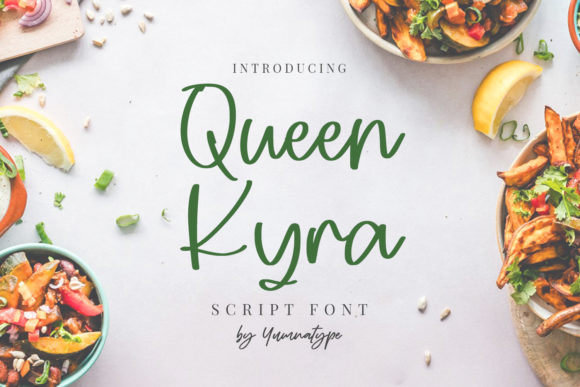 Queen Kyra: A Handwritten Font for Modern Web Design