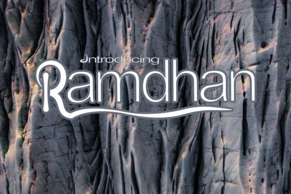Ramdhan: A Tall Handwritten Font for Makers