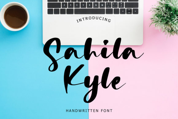 Sahila Kyle: A Brushed Handwritten Font for Crafters