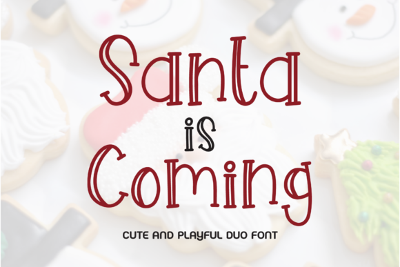 Santa is Coming: A Playful Handwritten Font for Web Design