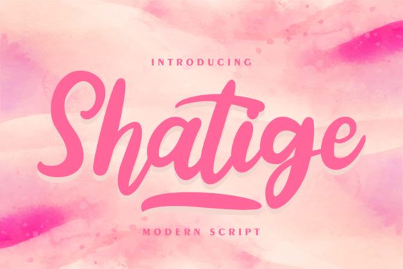 Shatige: A Designer's Review of This Bold Script Amp