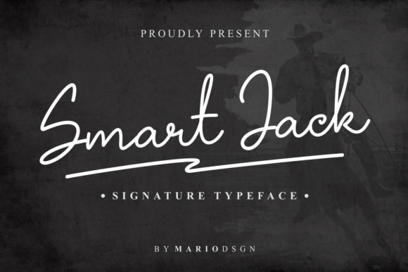 Smart Jack: A Modern Handwritten Font for Web Design