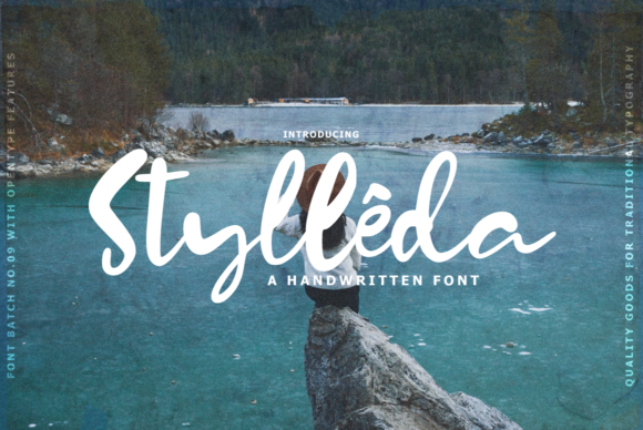Stylleda: A Sweet Handwritten Font for Makers