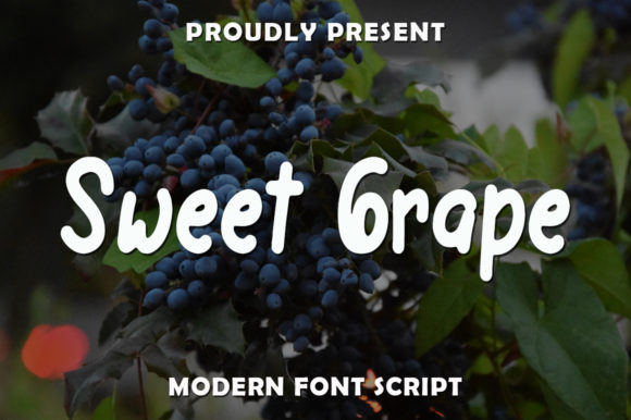 Sweet Grape: A Handwritten Font for Modern Web Design