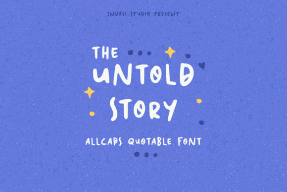 The Untold Story: A Handwritten Font for Your Brand