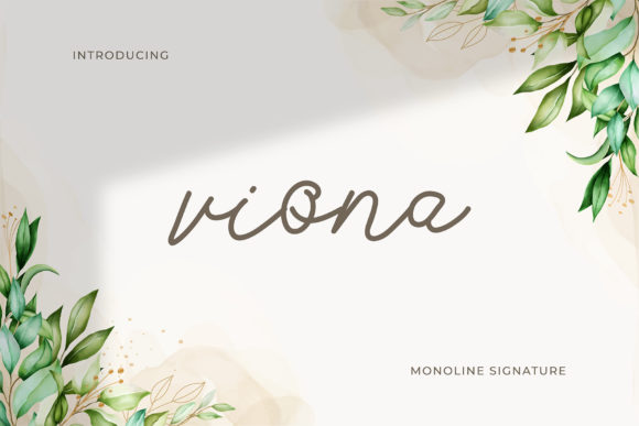 Viona: A Handwritten Font for Campaign Clarity